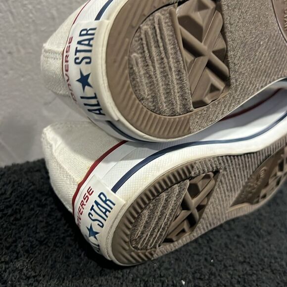🔥 CONVERSE Chuck Taylor All Star Unisex White Casual Sneaker Men 7.5 / Women 9. - Picture 9 of 11